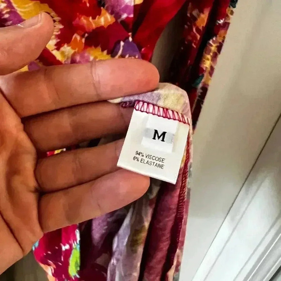 Prabal Gurung Long Sleeve Abstract Tee Size Medium - Picture 3 of 4